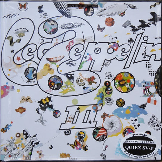 Led Zeppelin : Led Zeppelin III (LP, Album, RE, 200)