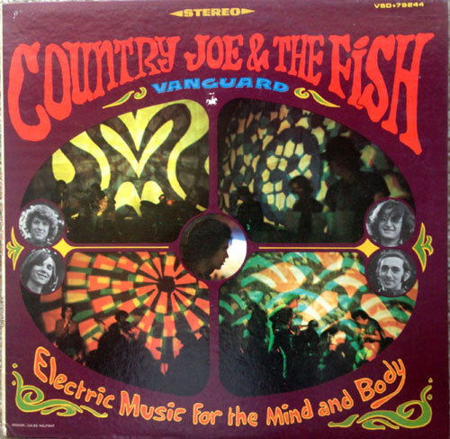 Country Joe & The Fish* : Electric Music For The Mind And Body (LP, Album, Pit)