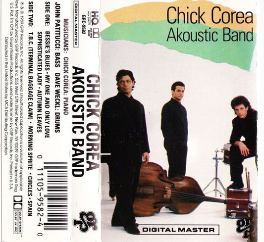 Chick Corea Akoustic Band : Chick Corea Akoustic Band (Cass, Album)
