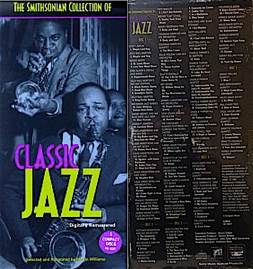 Various : The Smithsonian Collection Of Classic Jazz (5xCD, Comp, RM + Box)
