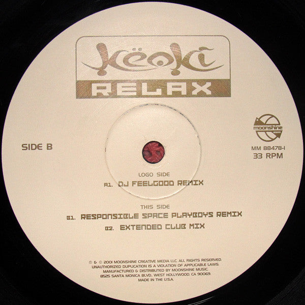 Keoki : Relax (2x12", Single)