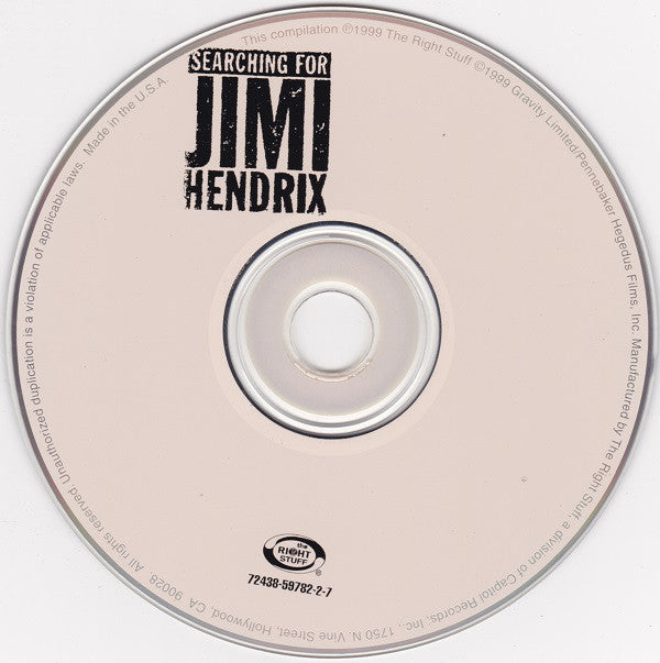 Various : Searching For Jimi Hendrix (CD, Comp)