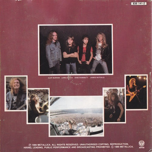 Metallica : Master Of Puppets (CD, Album, RE)