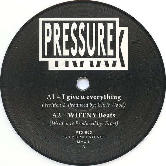 Various : I Give U Everything / WHTNY Beats / Get Off / Get Off Beats (12", EP, Whi)