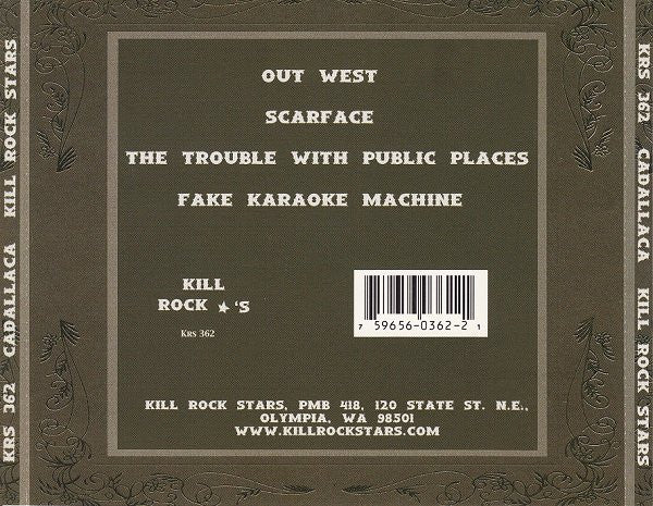 Cadallaca : Out West (CD, EP)