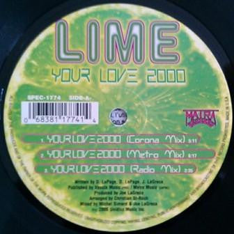 Lime (2) : Your Love 2000 (12")