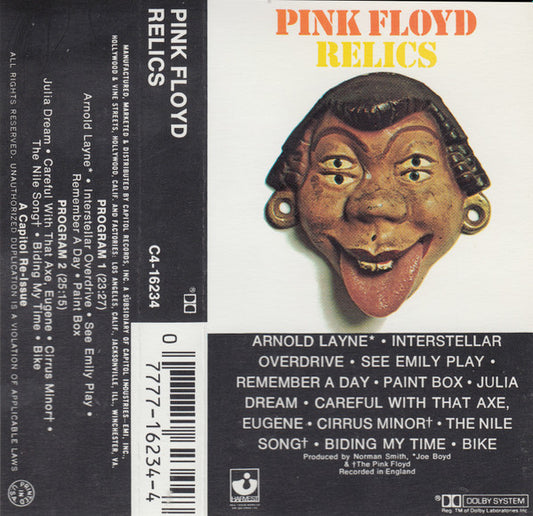 Pink Floyd : Relics (Cass, Comp, RE, Cle)