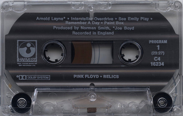 Pink Floyd : Relics (Cass, Comp, RE, Cle)