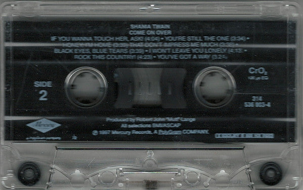 Shania Twain : Come On Over (Cass, Album)