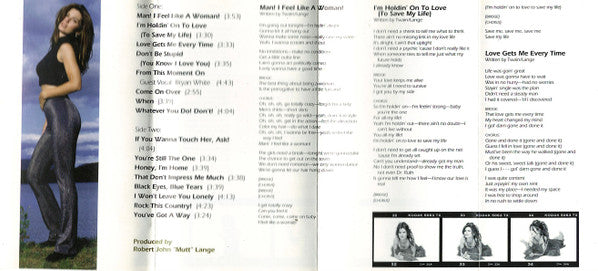 Shania Twain : Come On Over (Cass, Album)