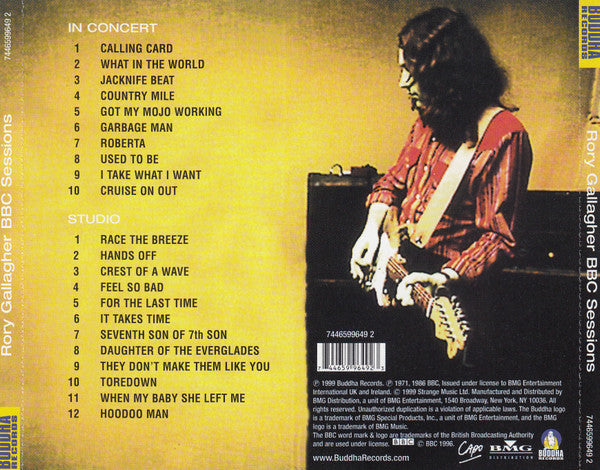 Rory Gallagher : BBC Sessions (2xCD)