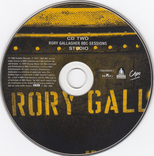 Rory Gallagher : BBC Sessions (2xCD)