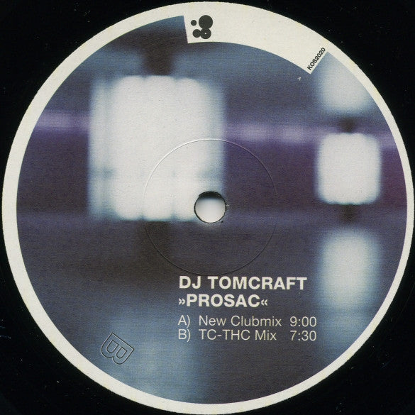 DJ Tomcraft* : Prosac (12")