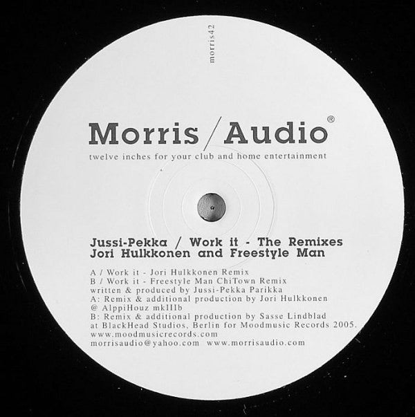 Jussi-Pekka* : Work It (The Remixes) (12")