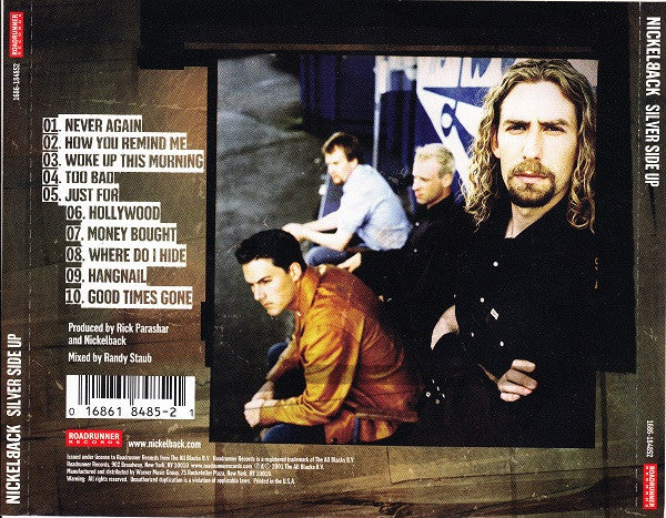 Nickelback : Silver Side Up (CD, Album, RE)