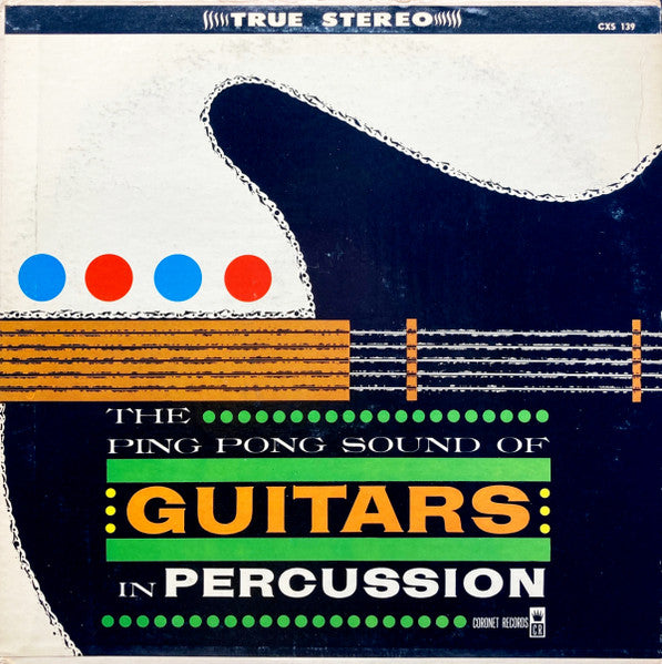 Eddie Wayne & Group : The Ping Pong Sound Of Guitars In Percussion (LP)