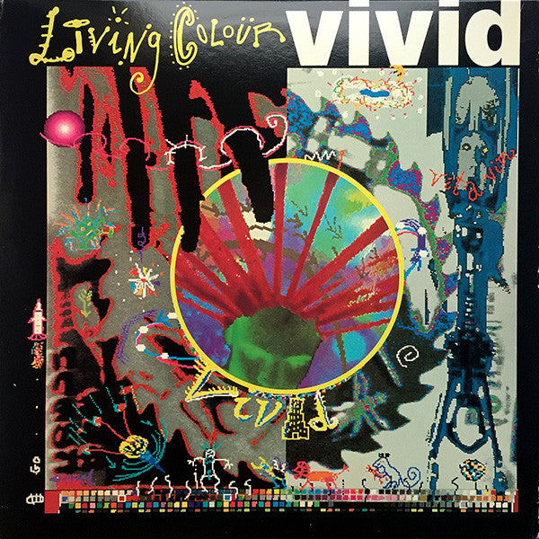 Living Colour : Vivid (LP, Album, Car)