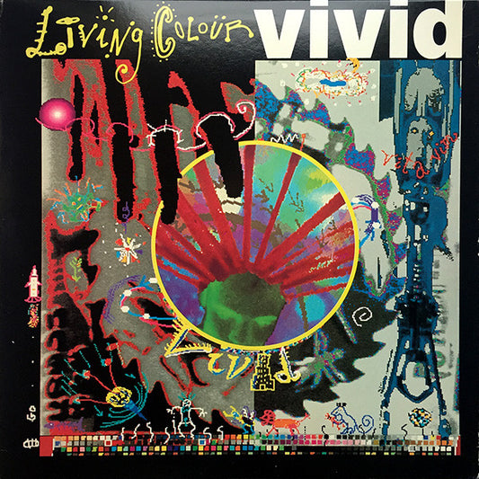 Living Colour : Vivid (LP, Album, Car)