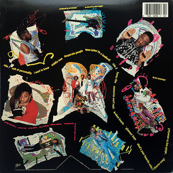 Living Colour : Vivid (LP, Album, Car)