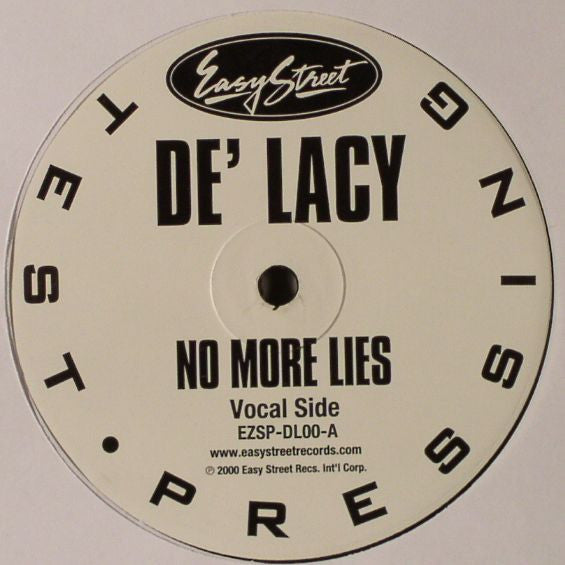 De'Lacy : No More Lies (12", TP)