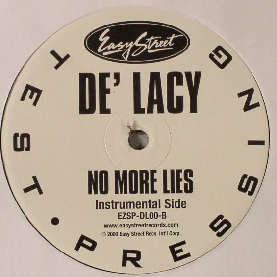 De'Lacy : No More Lies (12", TP)