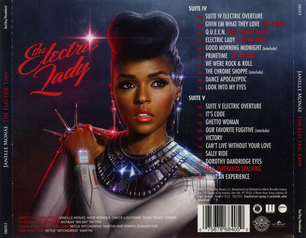 Janelle Monáe : The Electric Lady (CD, Album)