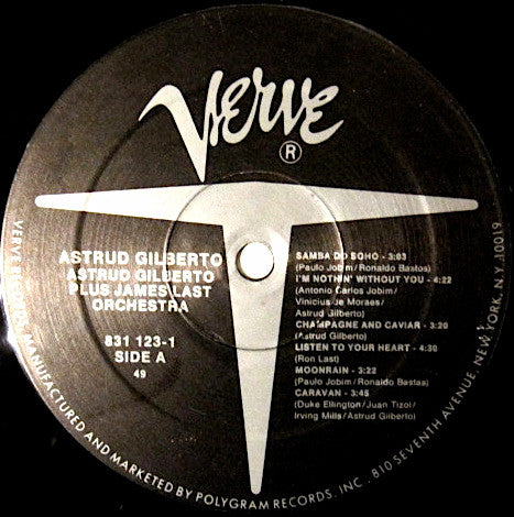 Astrud Gilberto Plus James Last Orchestra* : Astrud Gilberto Plus James Last Orchestra (LP, Album)