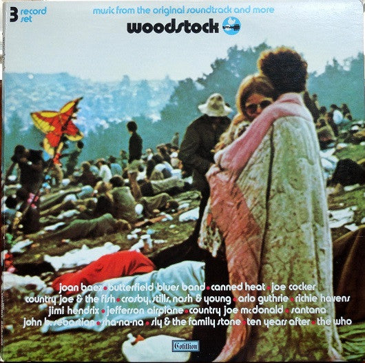 Various : Woodstock - Music From The Original Soundtrack And More (3xLP, Album, Mon)