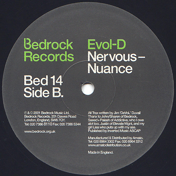 Evol-D : Insect  (12")