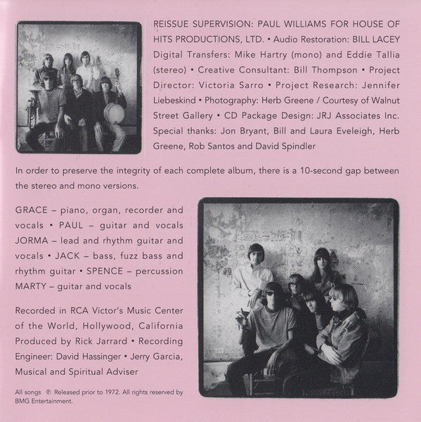 Jefferson Airplane : Surrealistic Pillow (CD, Album, RE, RM)