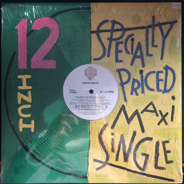 Karyn White : Secret Rendezvous (12", Maxi)