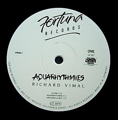 Richard Vimal : Aquarhythmies (LP, Album, RE)