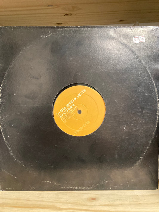 DJ Atmospherik Meets Saucermen – Selected EP - 12" Vinyl