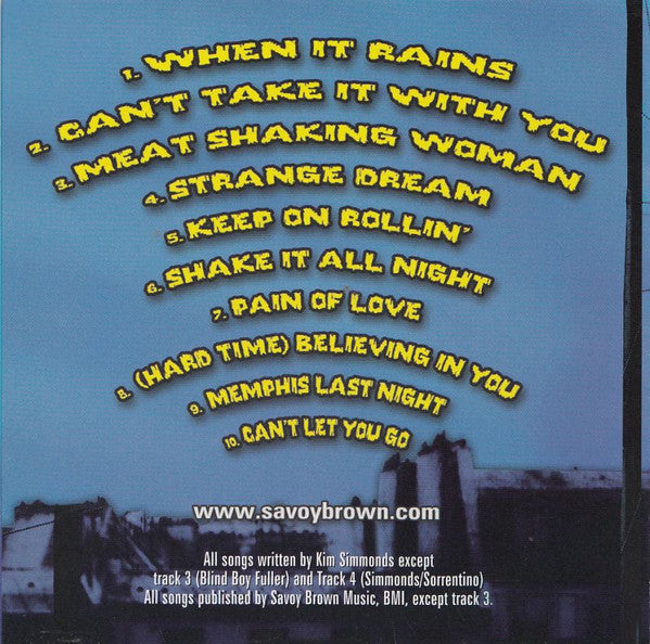Savoy Brown : Strange Dreams (CD, Jew)