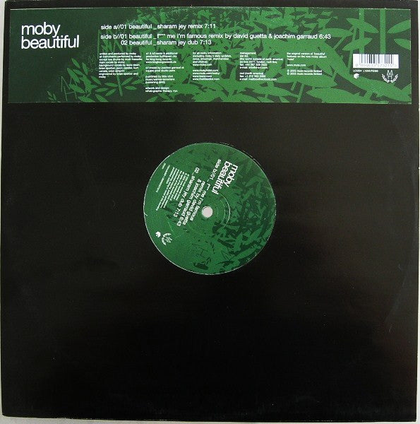 Moby : Beautiful (12",33 ⅓ RPM)