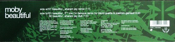 Moby : Beautiful (12",33 ⅓ RPM)