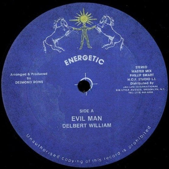 Delbert William* : Evil Man (12")