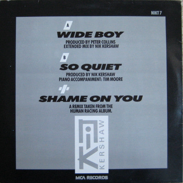 Nik Kershaw : Wide Boy (12", Single)