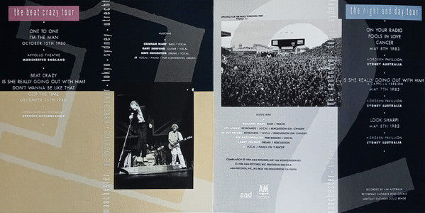 Joe Jackson : Live 1980/86 (2xCD, Album, RE)
