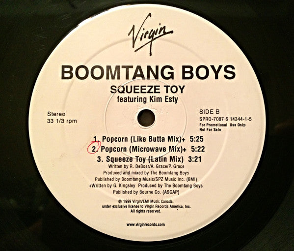 The Boomtang Boys : Squeeze Toy (12", Promo)