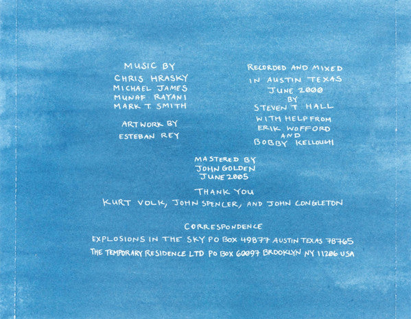 Explosions In The Sky : How Strange, Innocence (CD, Album, RE, RM)