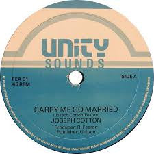 Joseph Cotton : Carry Me Go Married / Divorce (12")