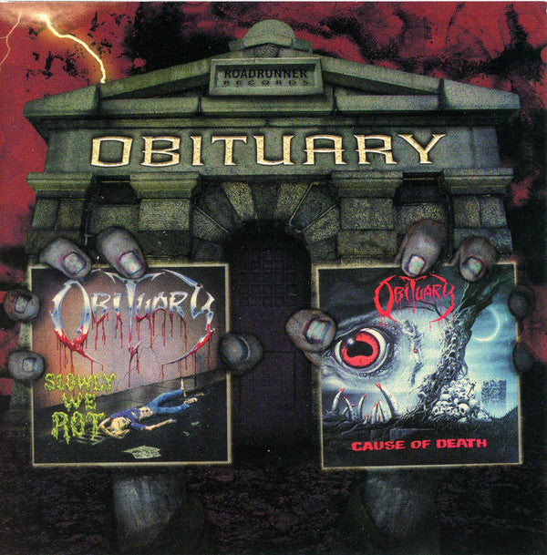 Obituary : Slowly We Rot / Cause Of Death (2xCD, Comp)