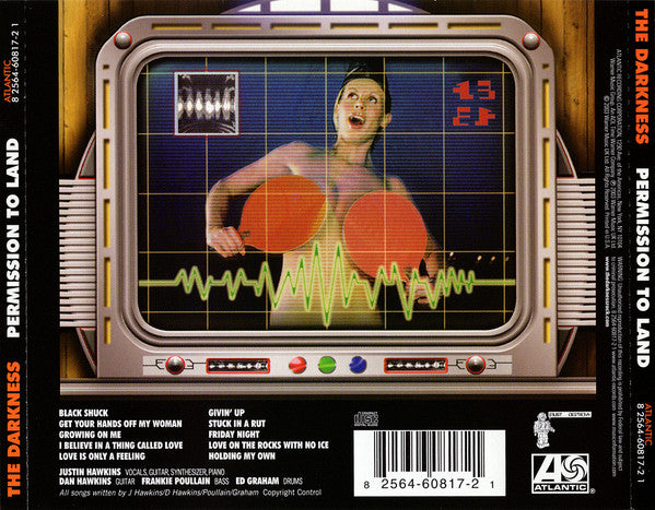 The Darkness : Permission To Land (CD, Album)