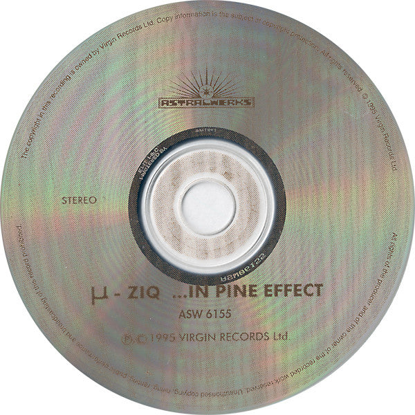 µ-Ziq : In Pine Effect (CD, Album)