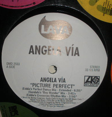Angela Vía* : Picture Perfect (12", Promo)