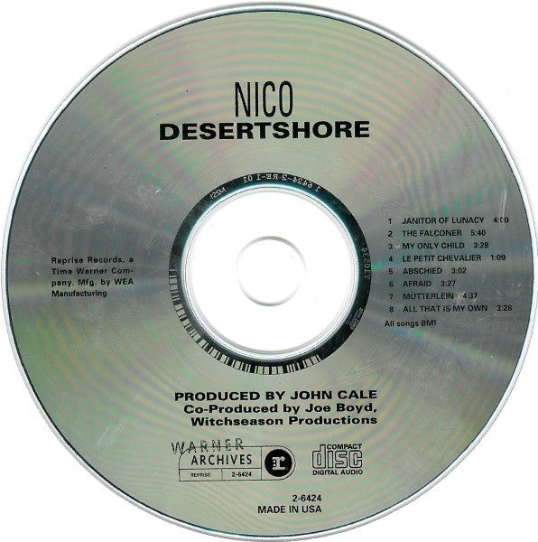 Nico (3) : Desertshore (Album,Reissue)