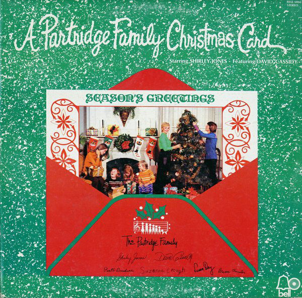 Partridge Family, The Starring Shirley Jones (2) Featuring David Cassidy : A Partridge Family Christmas Card (LP,Album,Reissue,Stereo)