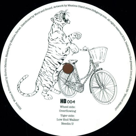 Enrico Mantini : Overflowing EP (12")