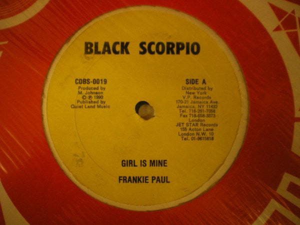 Frankie Paul / Little Ray (4) : Girl Is Mine / Forever young (12")